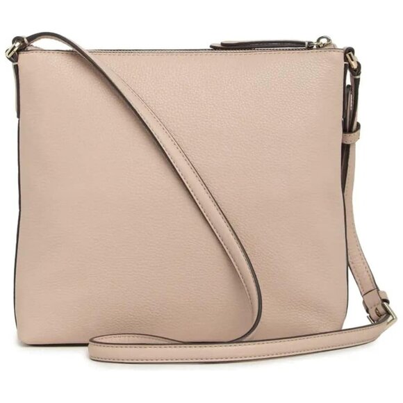 Kate Spade Jackson Leather Crossbody – Warm Beige - Picture 2 of 8